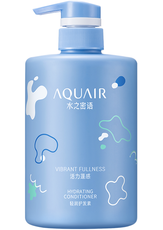 AQUAIR水之密語  活力蓬感輕潤護發素 400ml 