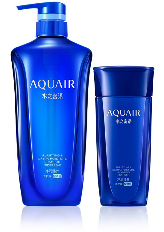 AQUAIR水之密語  凈潤臻養洗發露|（控油型） 600ml/200ml